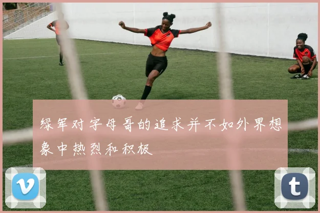 绿军对字母哥的追求并不如外界想象中热烈和积极