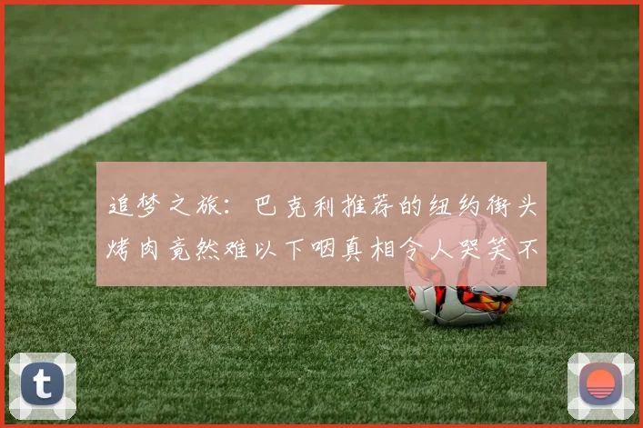 追梦之旅：巴克利推荐的纽约街头烤肉竟然难以下咽真相令人哭笑不得