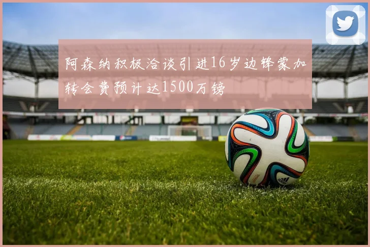 阿森纳积极洽谈引进16岁边锋蒙加转会费预计达1500万镑